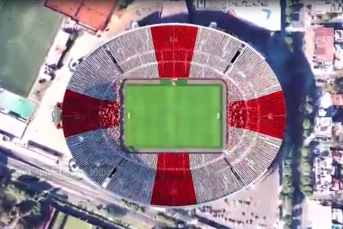 El render de cómo quedaría el Monumental una vez que concluyan las obras