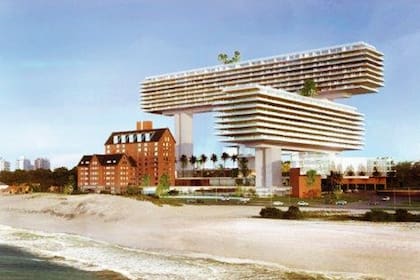 El render del complejo proyectado