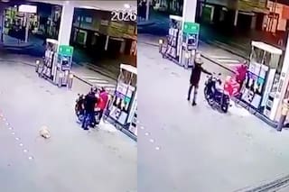 Un motochorro intentó robarle a un repartidor, pero la víctima se defendió a los tiros