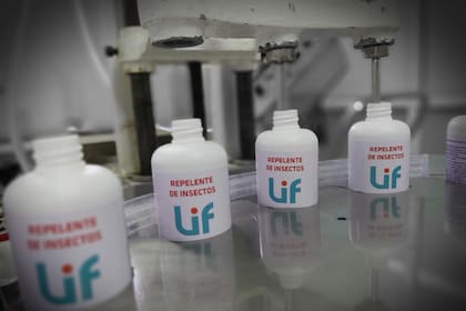 El repelente producido por el LIF