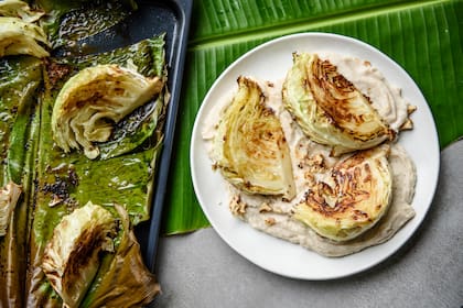 El repollo puede comerse dorado en el invierno