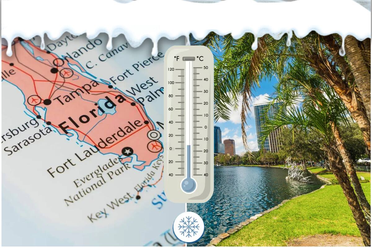 El reporte meteorológico detalla un cambio drástico en las condiciones climáticas del centro de Florida