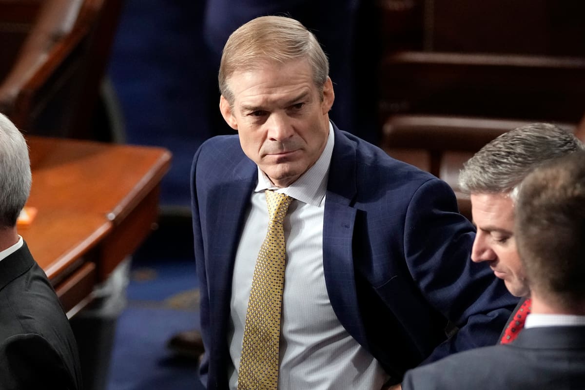 El representante Jim Jordan no ha logrado sumar apoyos de su partido para convertirse en presidente de la Cámara de Representantes
