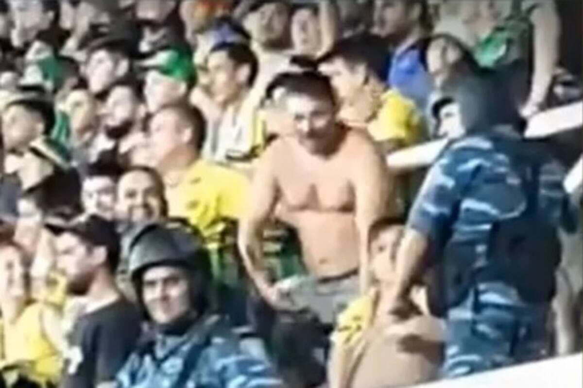 El repudiable gesto de un hincha de Defensa y Justicia