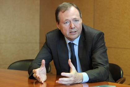 El responsable del departamento digital de la Comisión Europea, Roberto Viola, durante la entrevista