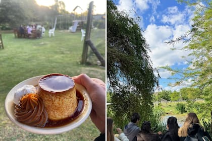 El restaurante de campo combina gastronomía con un entorno rodeado de naturaleza (Captura: Instagram @restaurantelosgirasoles__)