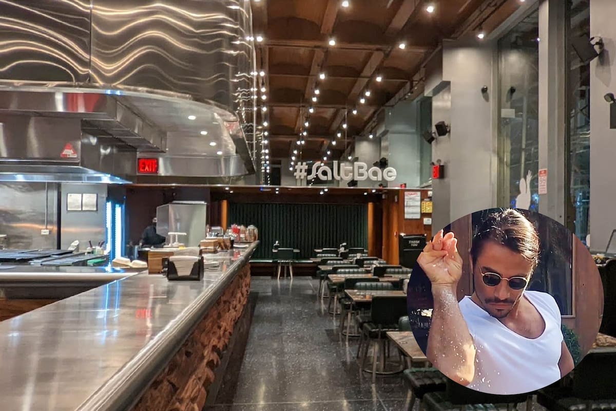 El restaurante de hamburguesas que Salt Bae había inaugurado en Nueva York cerró sus puertas, tras las pésimas críticas de los expertos