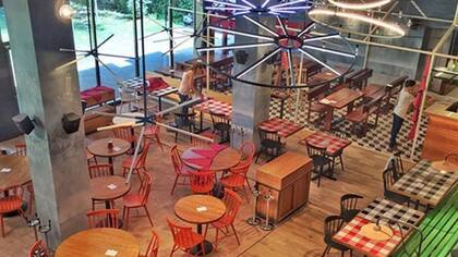 El restaurante de Messi, por dentro