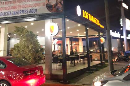 El restaurante donde ocurrieron los hechos (Foto Facebook Luis Ángel)