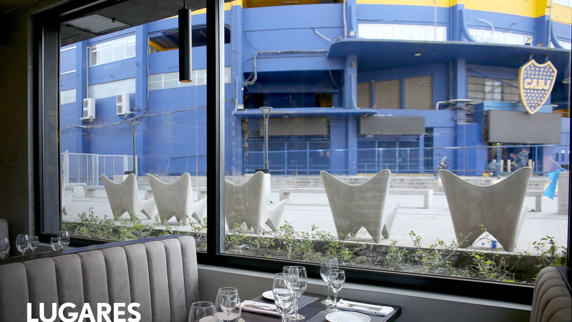Vista privilegiada del estadio y buena cocina, los principales atractivos del nuevo restó.