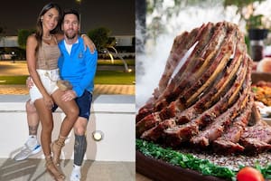 El restaurante favorito de Lionel Messi y Antonela Roccuzzo en Doha, Qatar. Foto/ Instagram: @antonelaroccuzzo @sazeli_qatar