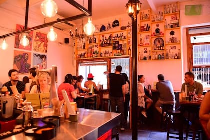El restaurante La Pachuca, ubicado en México