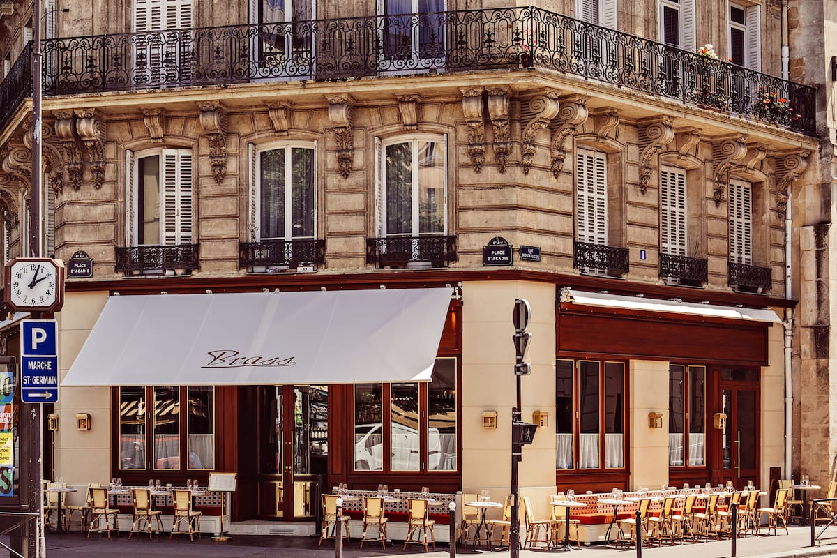 El restaurante parisino Brass es un homenaje a la música