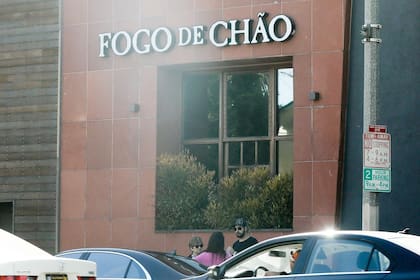 El restó de comida brasileña que sirvió de punto de encuentro, en Beverly Hills