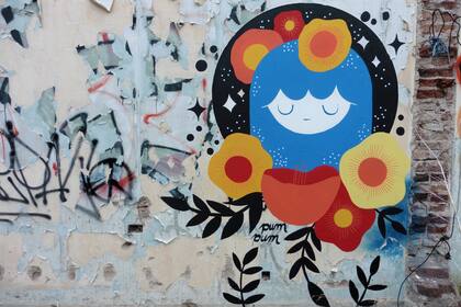 El resultado final del proyecto mural en la calle Holmberg