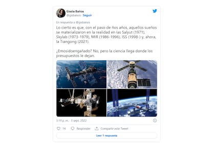 El resultado fue la creación de estaciones orbitales en las que los cosmonautas podían permanecer semanas e incluso meses