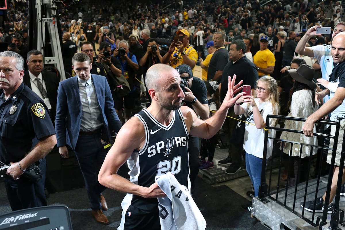 El retiro de manu Ginóbili
