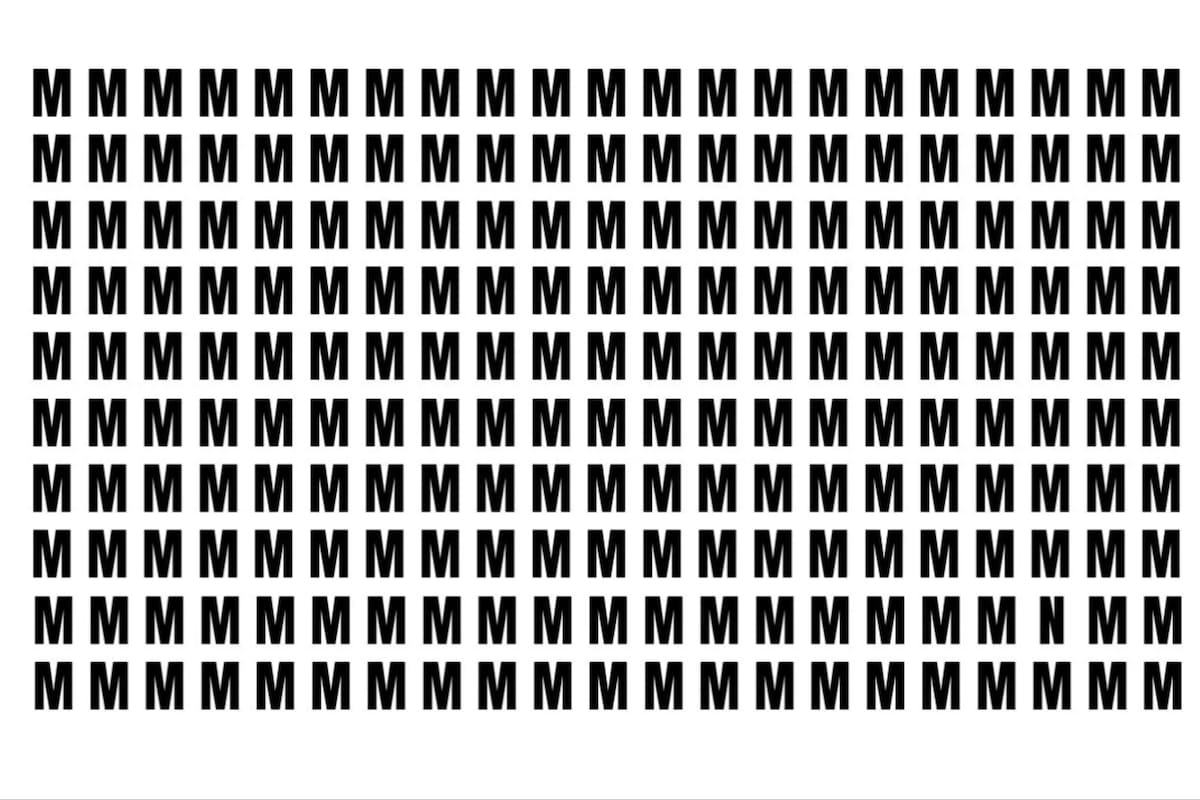 El reto con el que pondrás a prueba tu capacidad visual