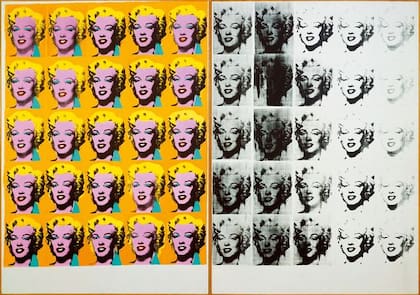 El retrato de Andy Warhol sobre Marilyn Monroe