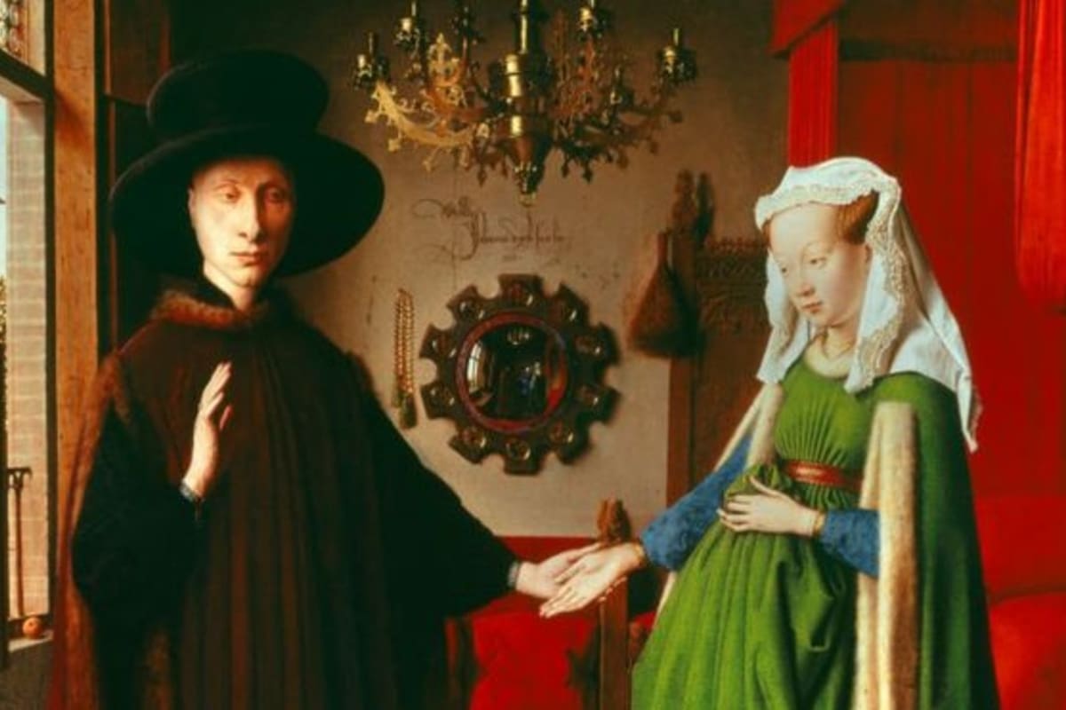 El Retrato de Giovanni Arnolfini.