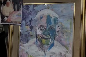 El retrato del papa Francisco