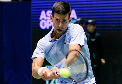 El revés cruzado, un golpe muy eficaz en Djokovic.
