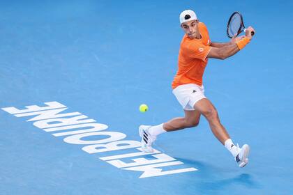 El revés de Francisco Cerundolo ante Andrey Rublev. al que venció con autoridad