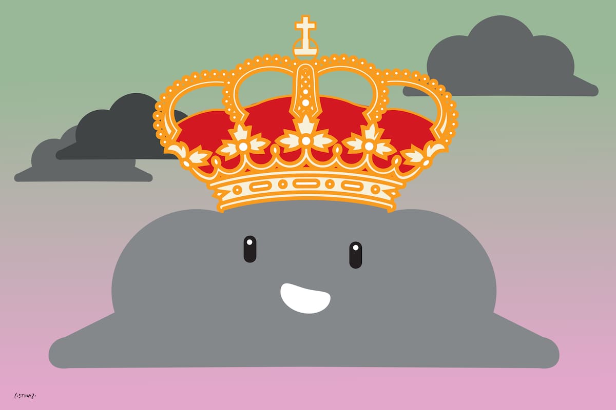 El rey nubarrón.