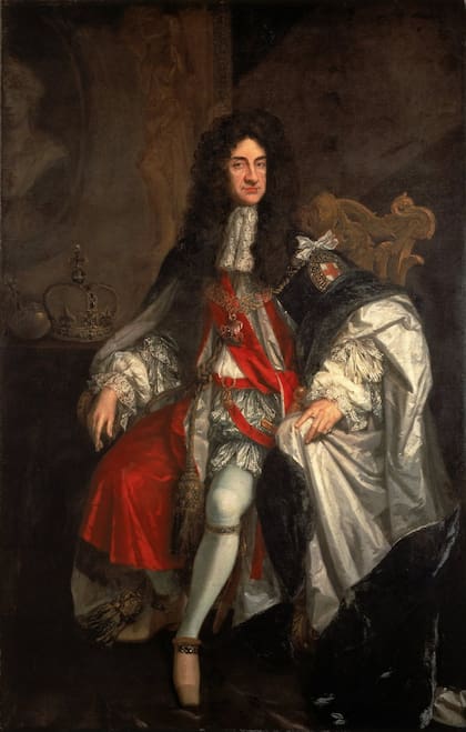 El rey Carlos II de Inglaterra