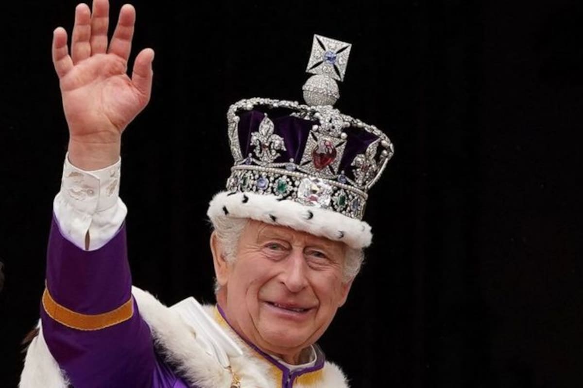 El rey Carlos III tras su coronación (FOTO: GETTY)