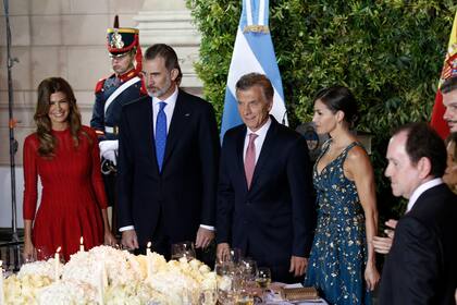 El rey de España apoyó la gestión de Mauricio Macri y puso el énfasis en la importancia de las relaciones empresariales entre ambas naciones