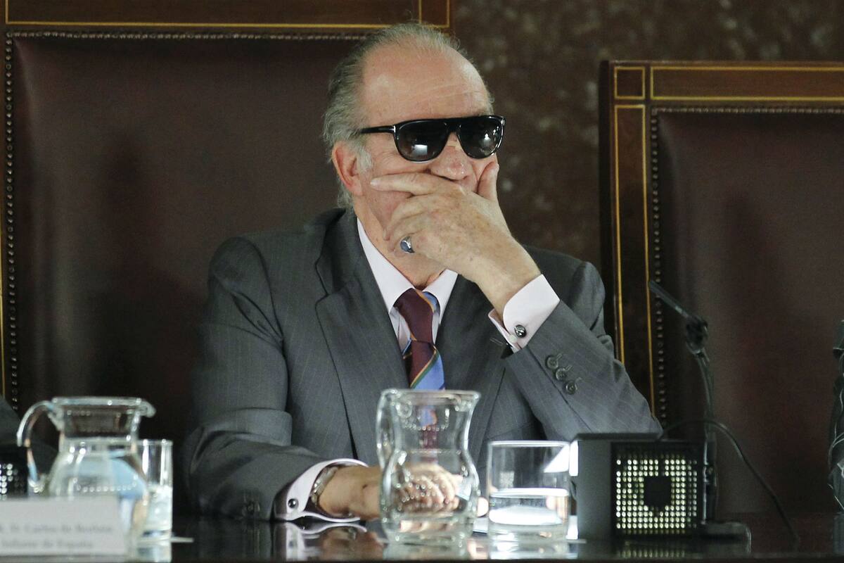 El rey emérito de España, Juan Carlos I