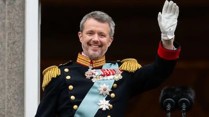El rey Federico de Dinamarca