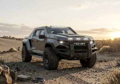 El Rezvani Fortress 2027 está desarrollado sobre la base de la Ford F-150 Raptor