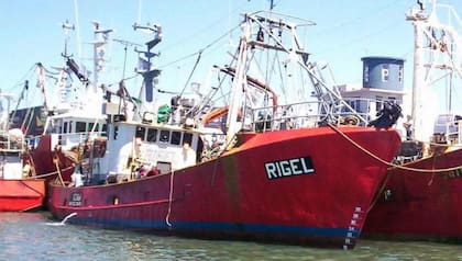 El Rigel fue encontrado a 93 metros de profundidad en Punta Tombo.