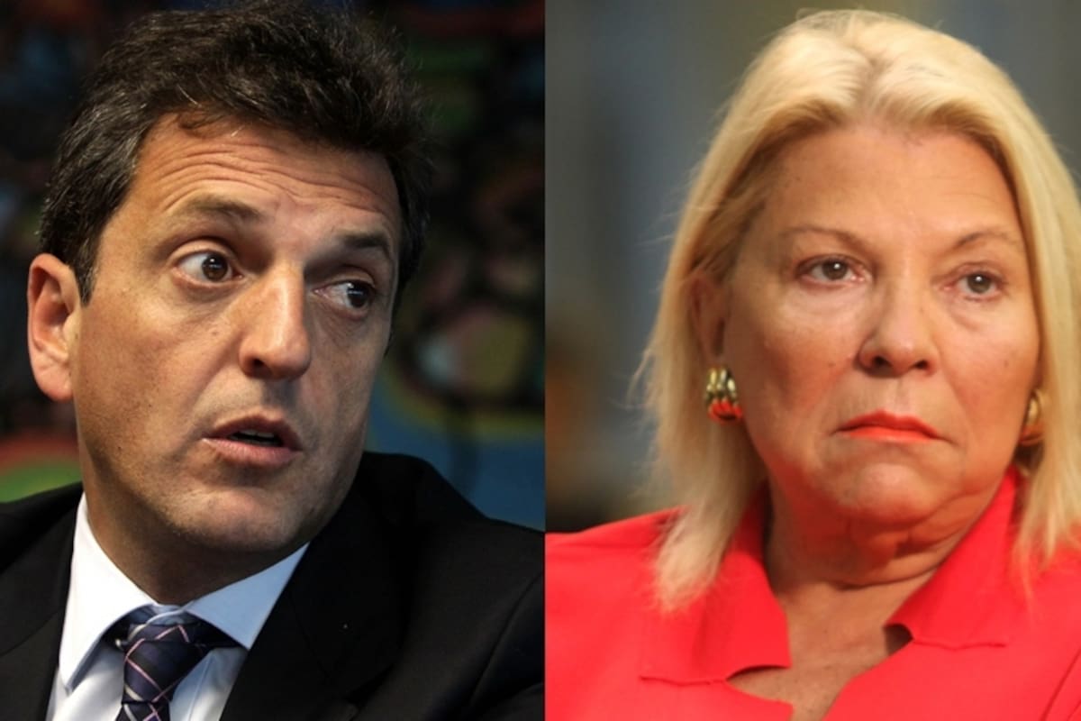 El ring: Sergio Massa Vs. Elisa Carrió