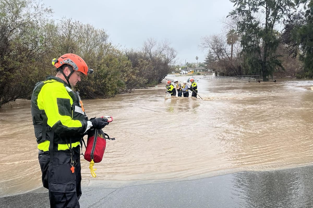 El río atmosférico traerá lluvias torrenciales y fuertes vientos, elevando el riesgo de inundaciones y cortes de energía en varias regiones de California