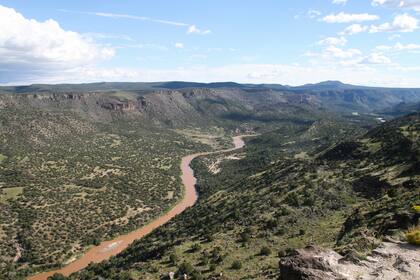 El Rio Bravo, gran zona de conflicto durante la guerra y hoy zona fronteriza