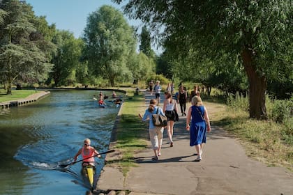 El río Cam, que le da nombre a la zona