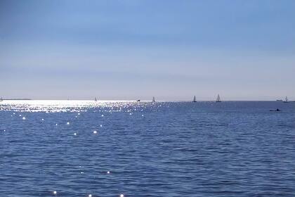 El Río de la Plata ofrece un espectáculo siempre cambiante.