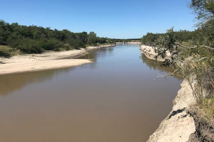 El río Gualeguay, en donde murió ahogado el joven de 30 años