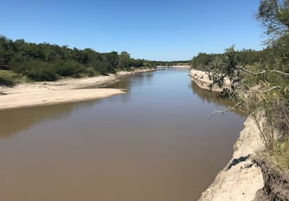 El río Gualeguay, en donde se hundió una lancha.