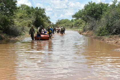 El río Pilcomayo llegó al punto más alto