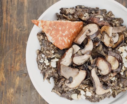 El risotto de Tribu.