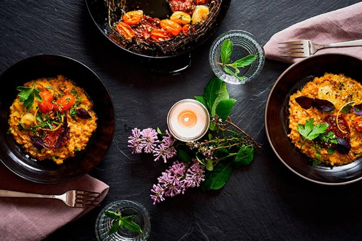 El risotto de cebada perlada es una de las tantas opciones de llevar el cereal al plato