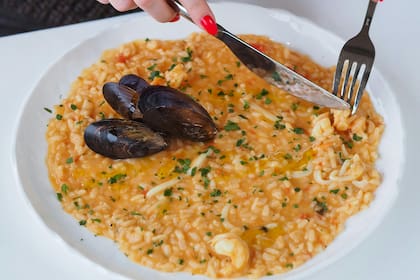 El risotto de la abuela con receta saludable reversionada