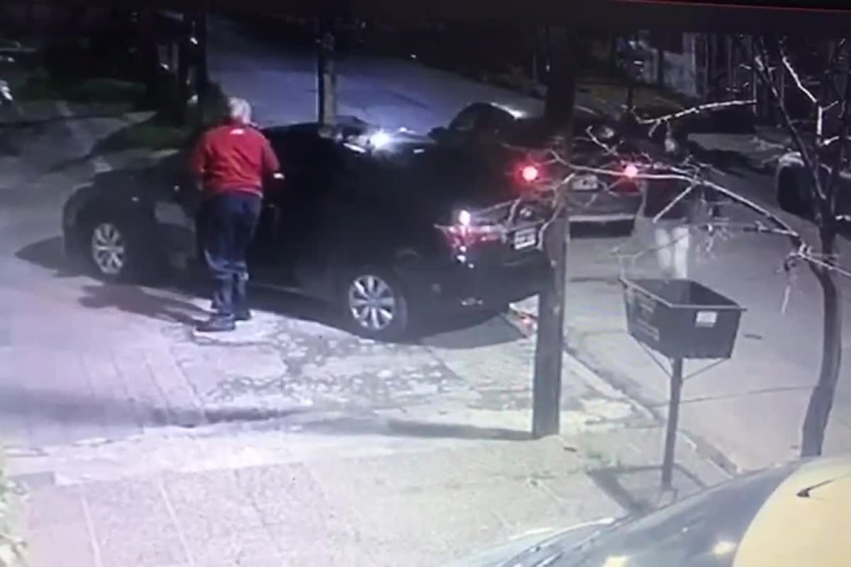 El robo de un auto