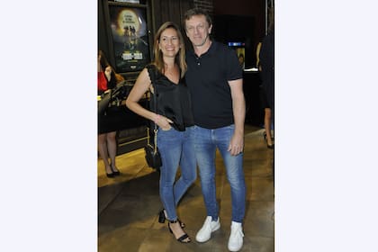 Federico DElía y su pareja Deborah Cosovschi