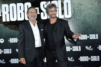 Francella y Peretti, los protagonistas de El robo del siglo