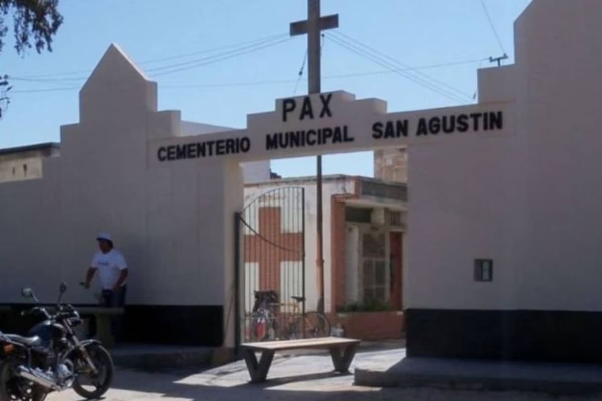 El robo ocurrió en el cementerio municipal de Frías el martes a la madrugada